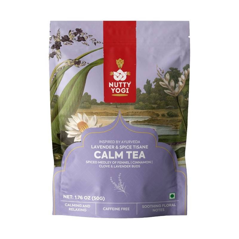 Nutty Yogi - Calm Tea | Lavender & Herbs Tisane - Image 2