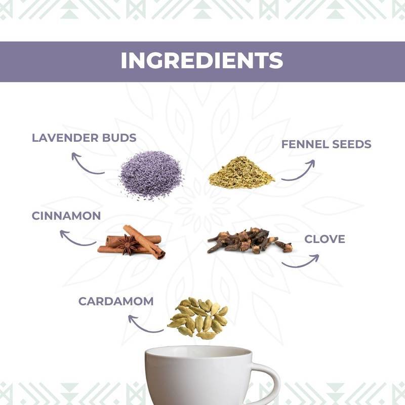 Nutty Yogi - Calm Tea | Lavender & Herbs Tisane - Image 5