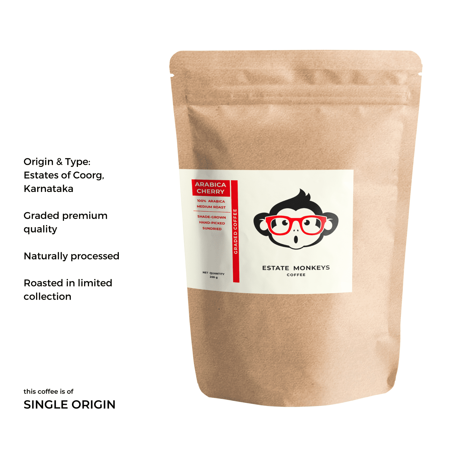 ESTATE MONKEY'S ARABICA CHERRY