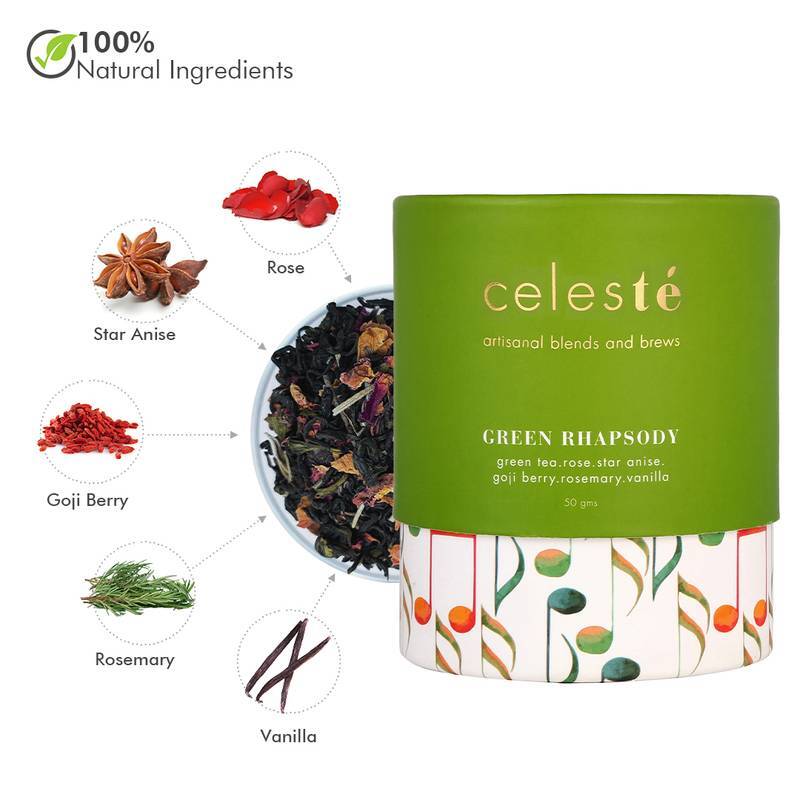 Goji Berry Tea | Green Rhapsody - Image 2