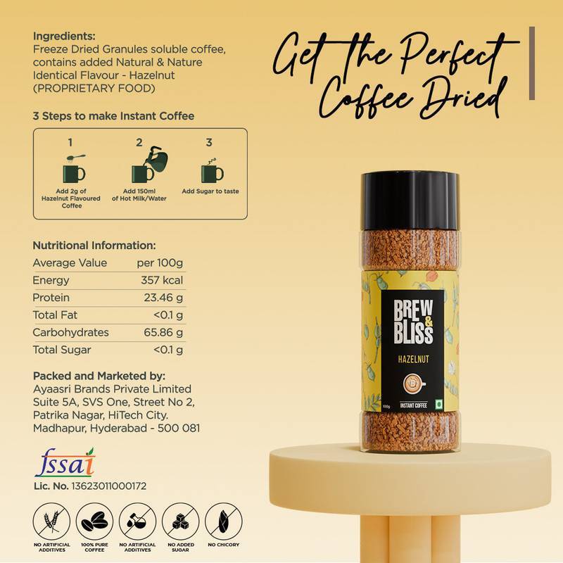 Hazelnut | Instant Coffee | Freeze-Dried - Image 3