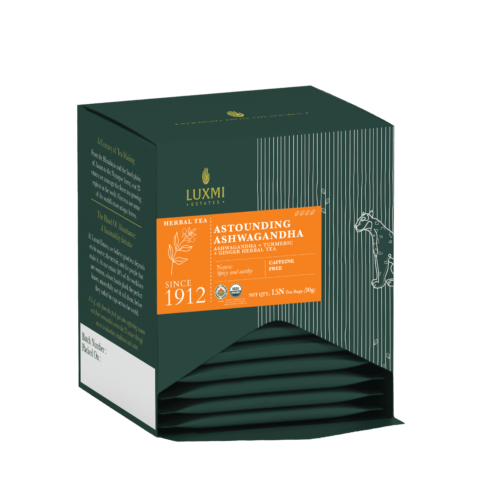 Ashwagandha Turmeric | Organic Herbal Tea - Image 8