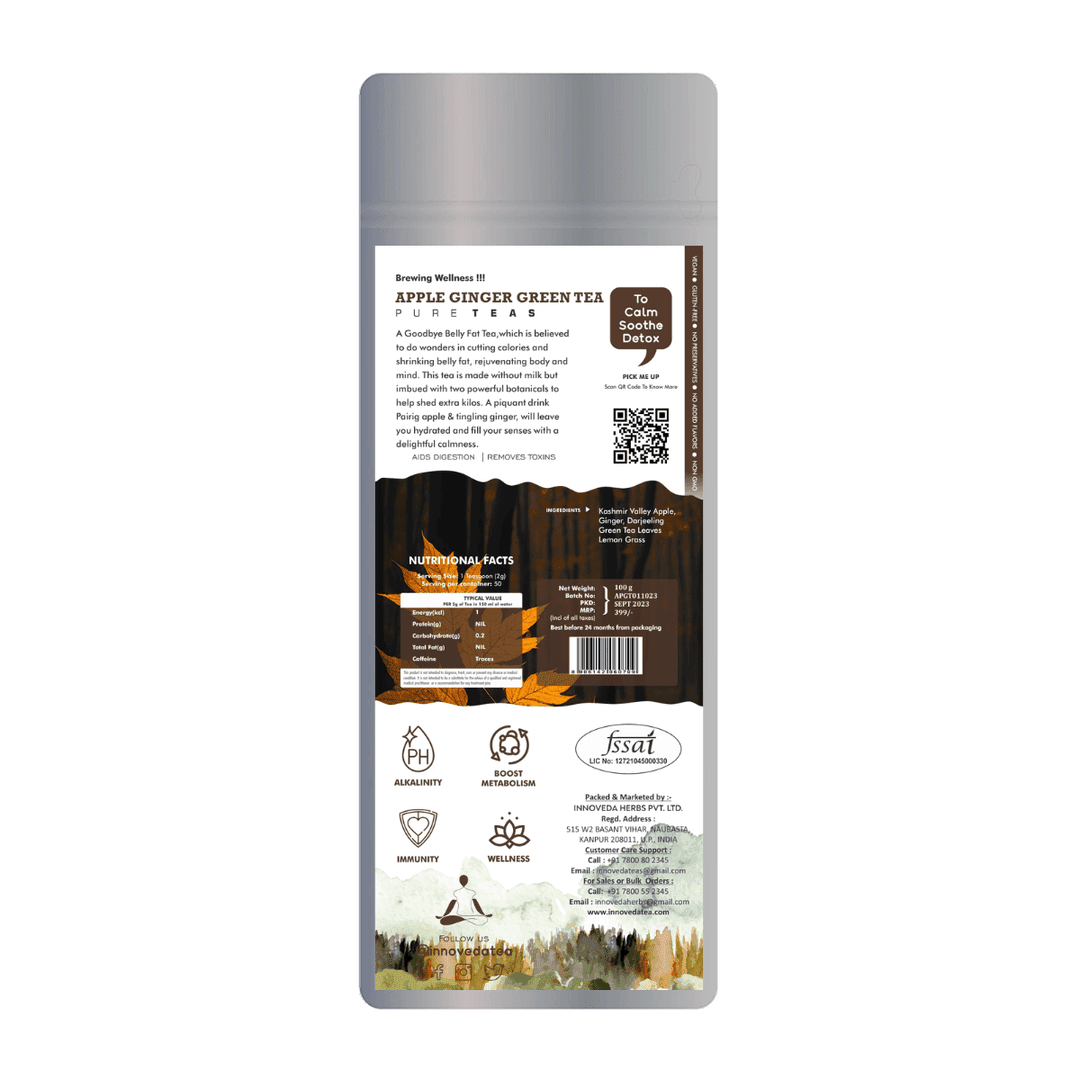 Apple Ginger Green Tea - Image 3