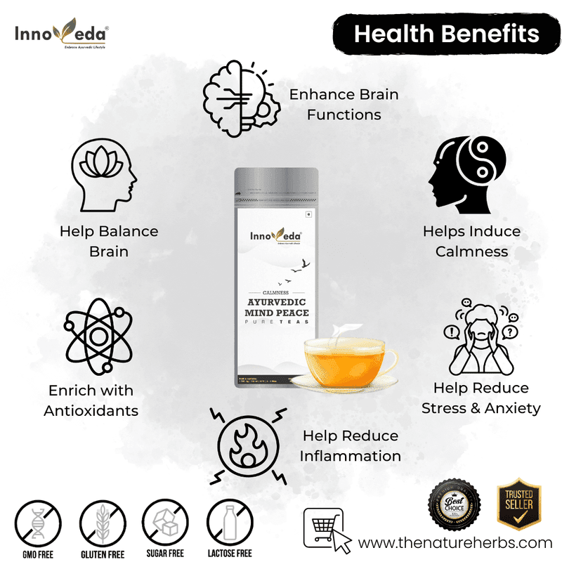 Ayurvedic Mind Peace Tea For Calmness - Image 5