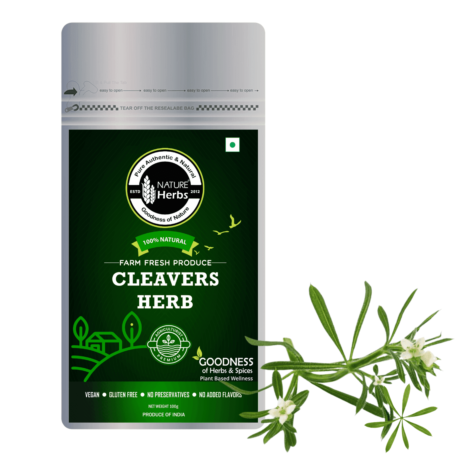 Cleavers Herb Tea