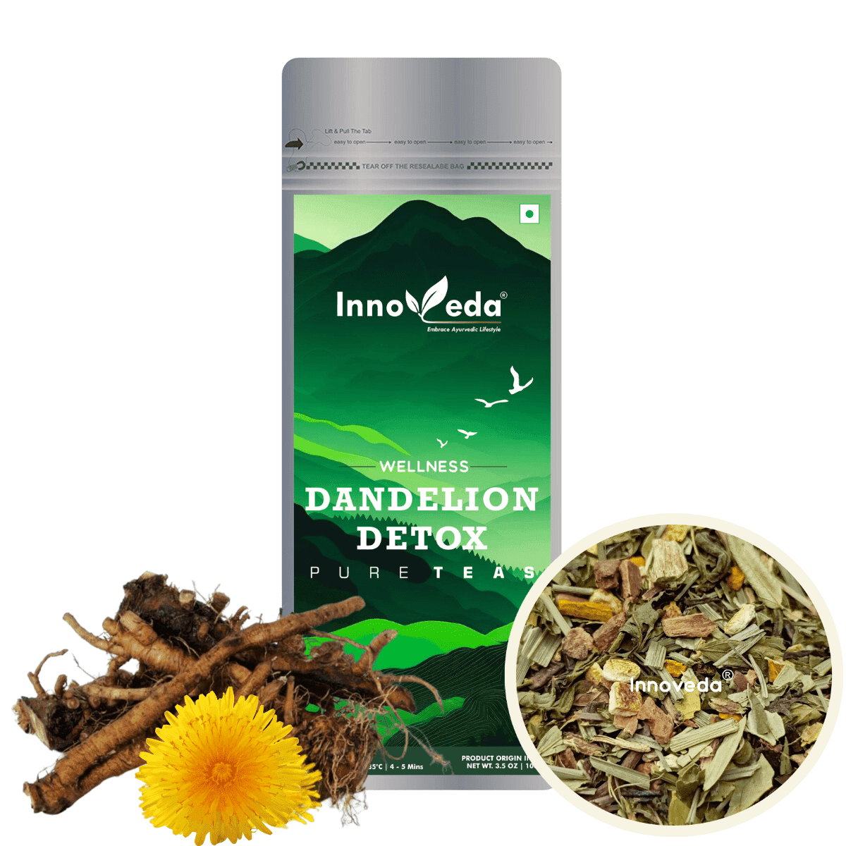 Dandelion Detox Tea For Liver Health
