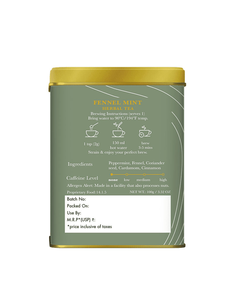 Fennel Mint Herbal Tea | Organic Herbal Tea - Image 2