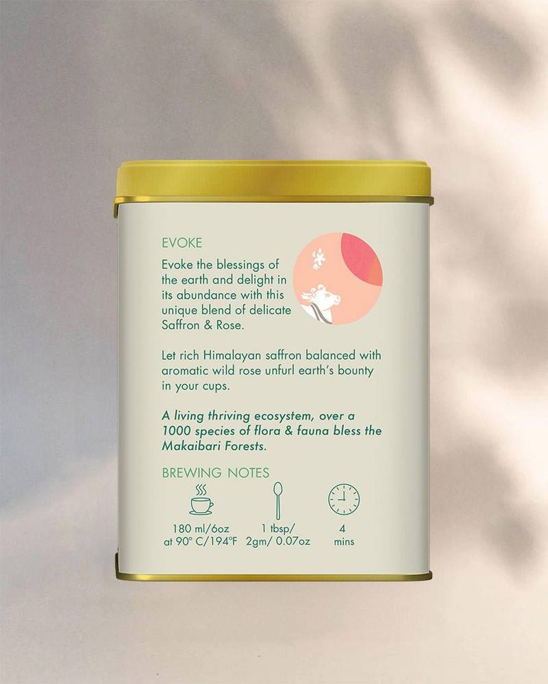 Makaibari Festive Pack : Evoke | Black Tea, Saffron & Rose - Image 4