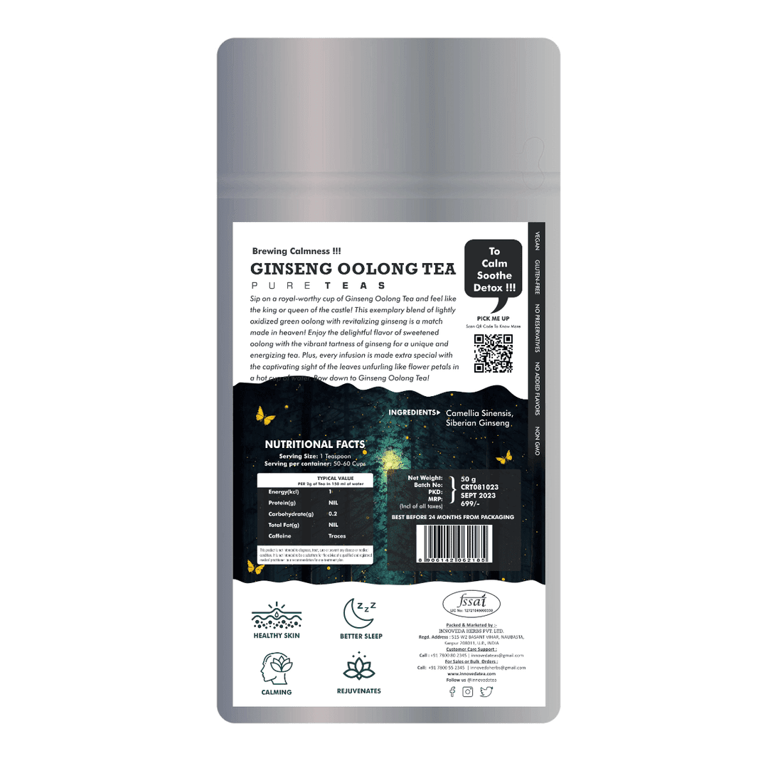Ginseng Oolong Tea for Overall Wellness - Image 4