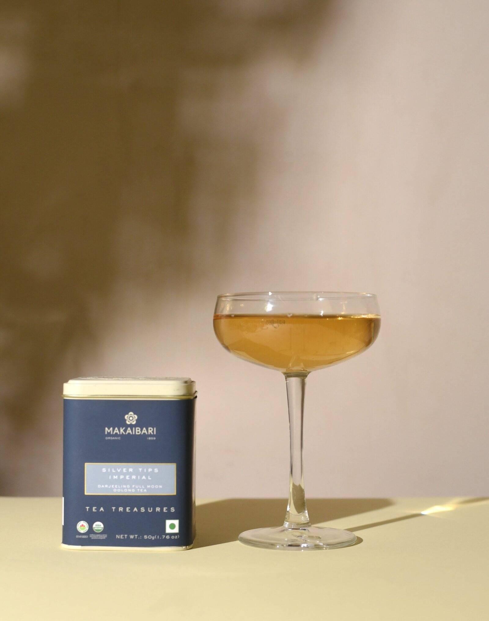 Makaibari Silver Tips Imperial Darjeeling Full Moon Organic Oolong Tea