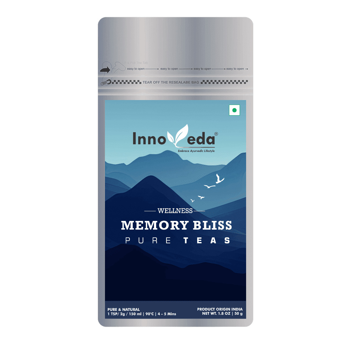 Memory Bliss Tea Helps Focus, Memorize & Recall