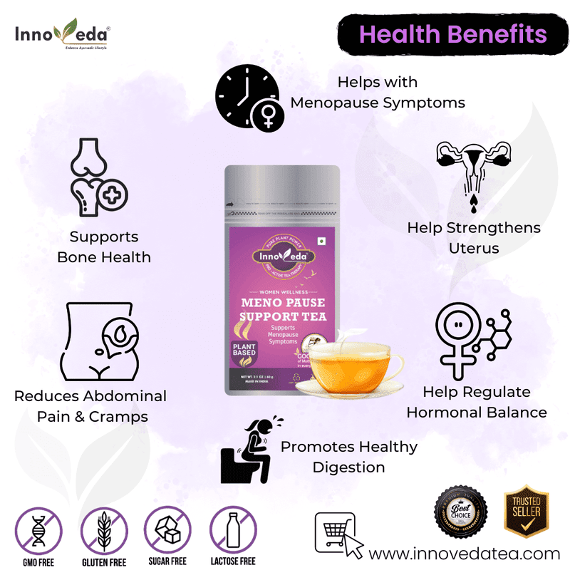 Meno Pause Tea With Red Clover, Dong Quai, Valerian - Image 6