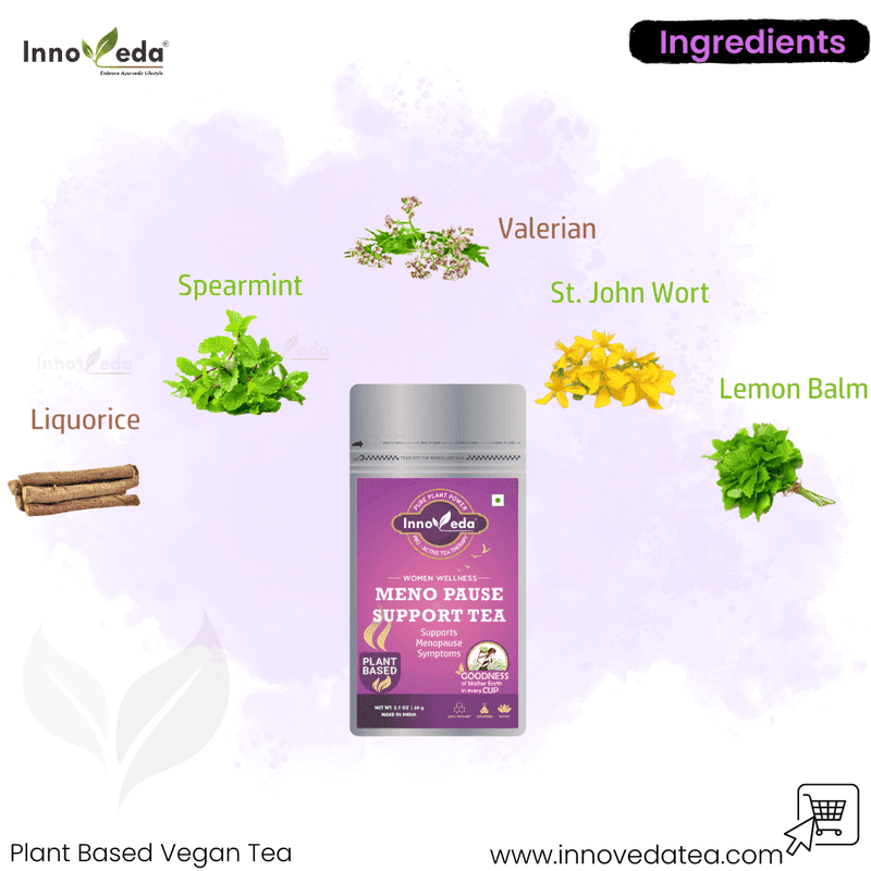 Meno Pause Tea With Red Clover, Dong Quai, Valerian - Image 4