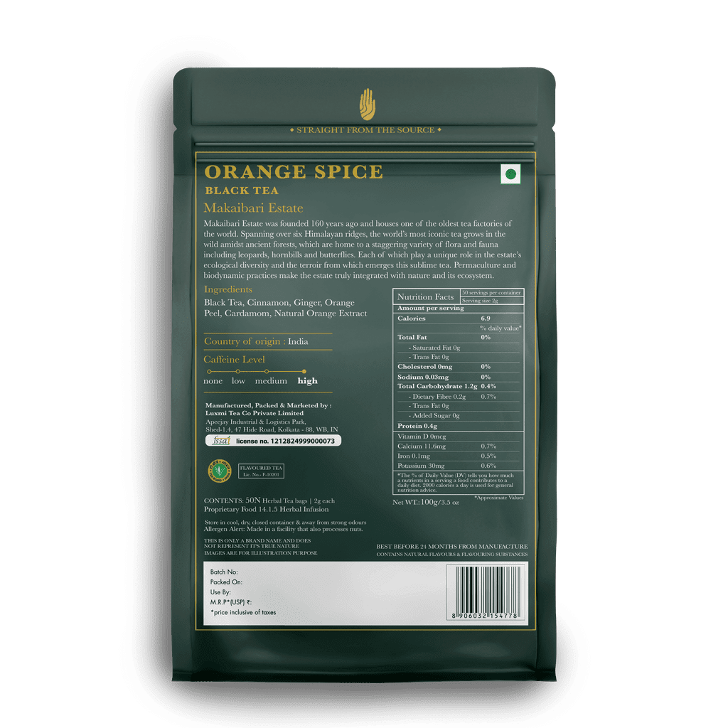 Orange Spice | Organic Black Tea | Special Fall Tea | Limited Edition Autumn Tea - Image 4