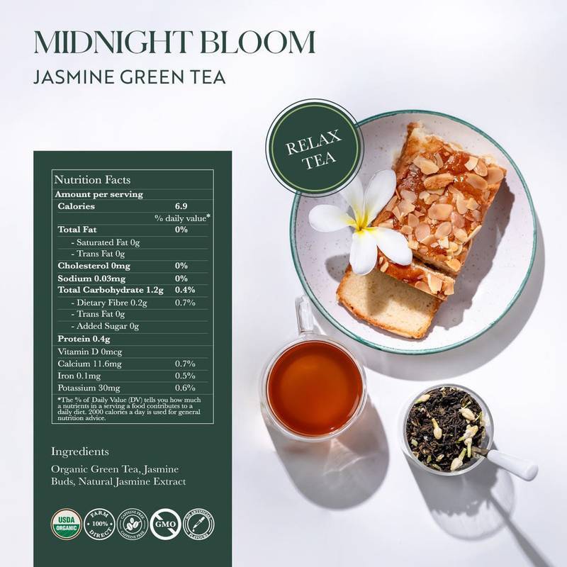 Luxmi Estates - Organic Assorted Variety Tea Gift Set | 2 Herbal Teas, 2 Green Teas - Image 7