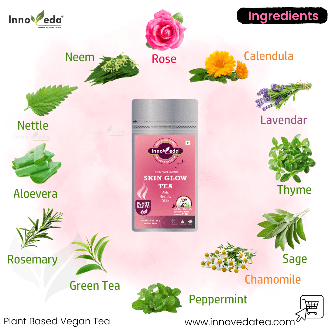 Skin Glow Tea - Helps in Skin Nourishment & Open Pores - Image 4