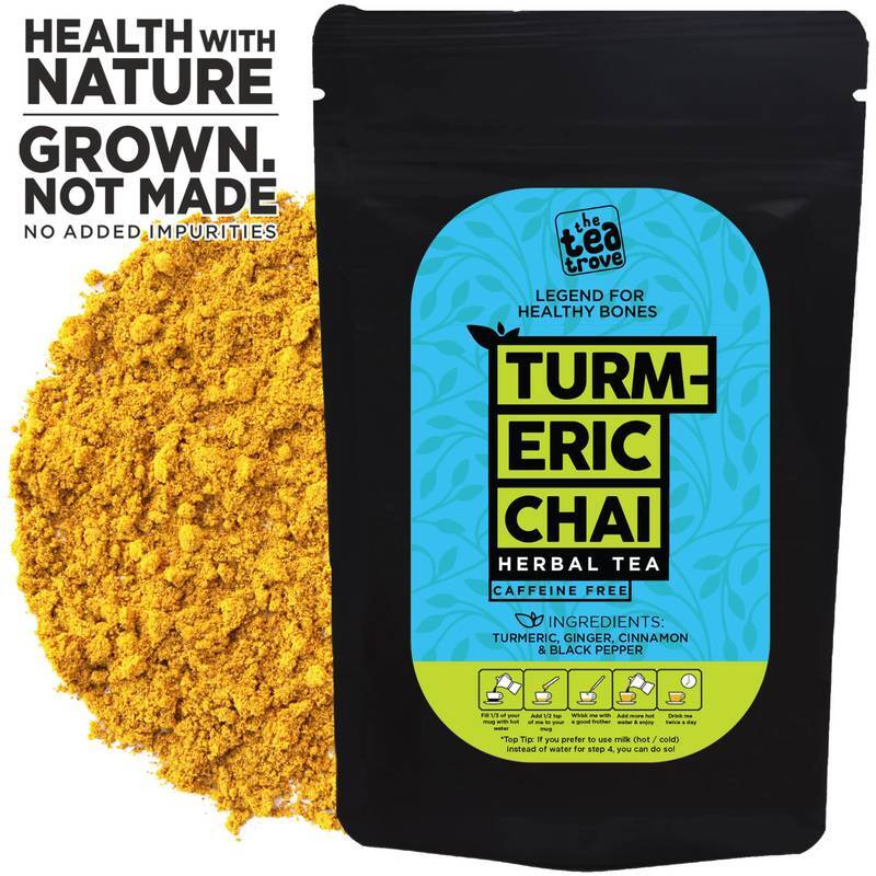 The Tea Trove Organic Turmeric Golden Milk Powder
