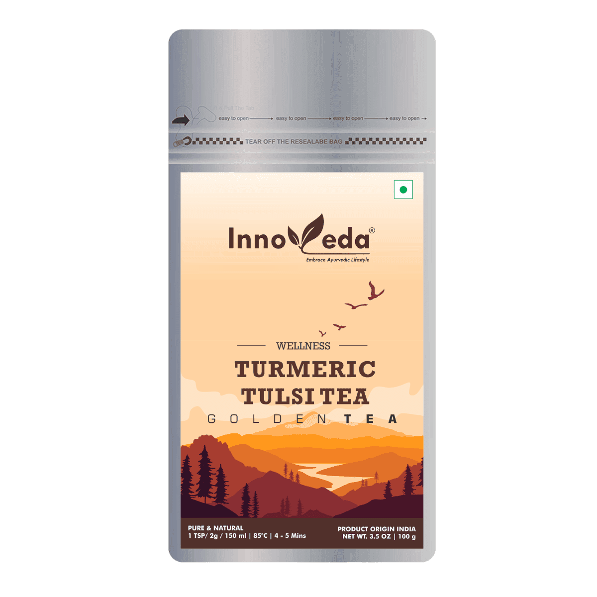 Turmeric Tulsi Green Tea