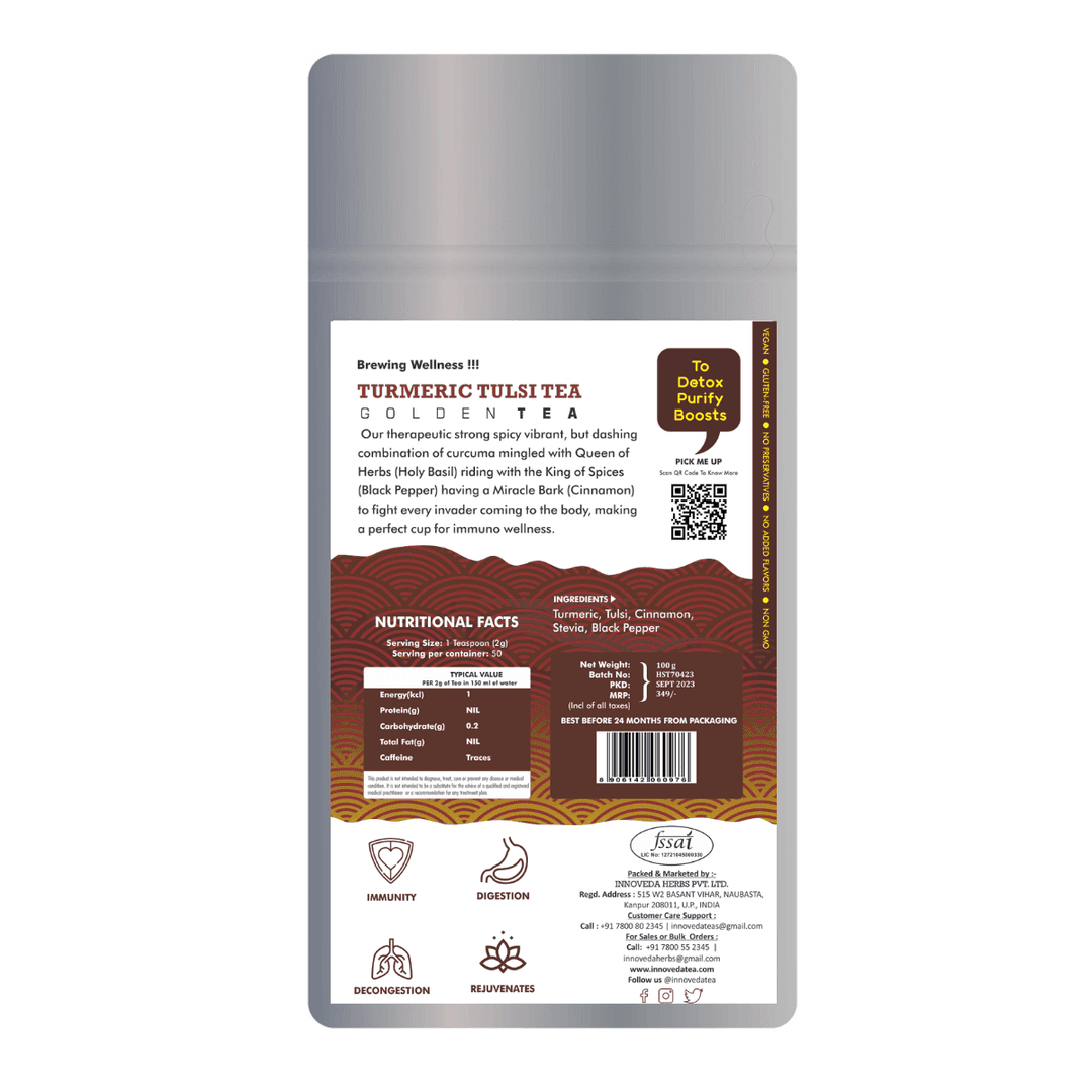 Turmeric Tulsi Green Tea - Image 4