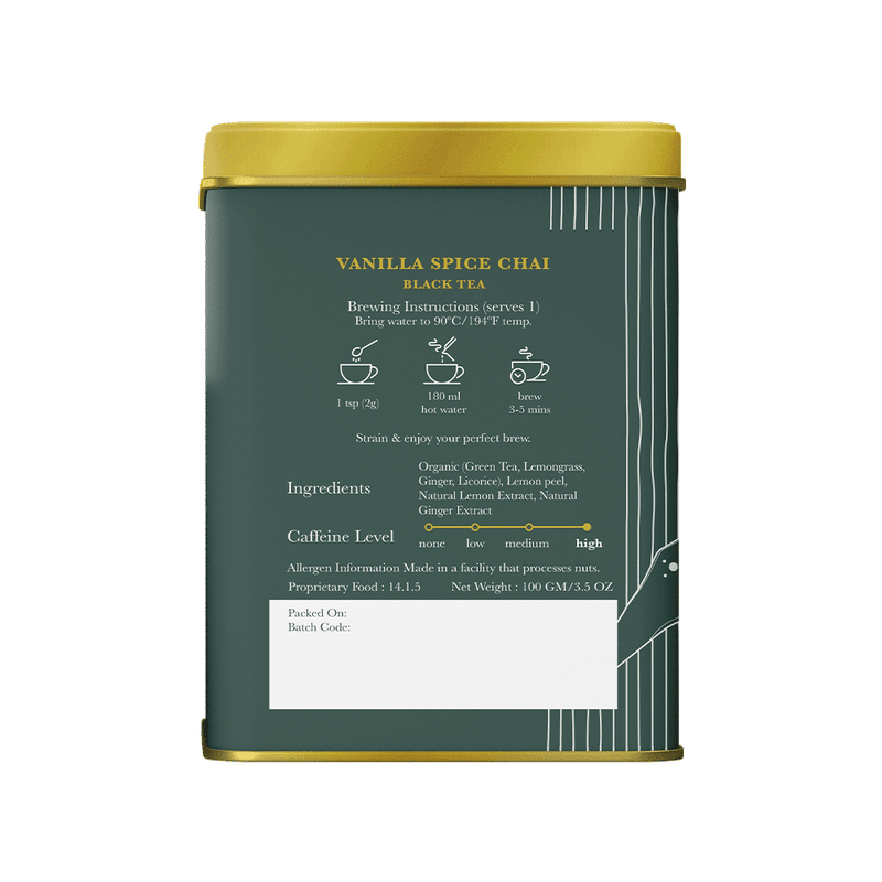 Vanilla Spice Chai | Organic Black Tea - Image 3
